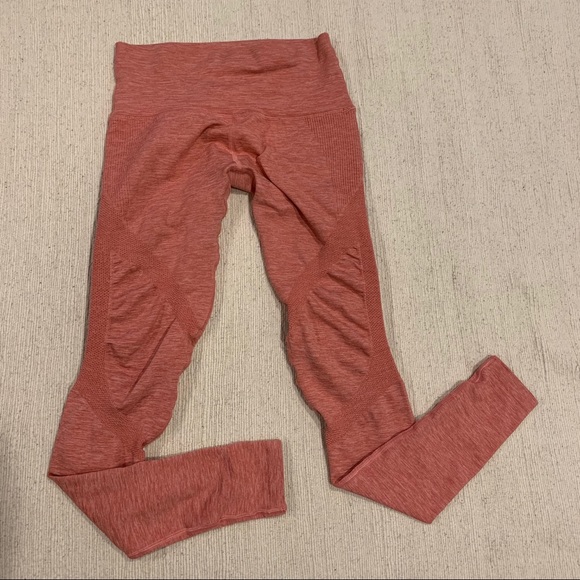 Alphalete Aero rose pink seamless leggings small - Picture 7 of 11